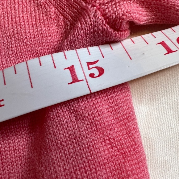 J.Crew Pink V-Neck Cardigan Sweater – Lightweight Pearl Button - Picture 4 of 7